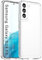 AQ Mobile Cover per Samsung Galaxy S24 FE Trasparente Silicone Morbida Soft Case Resistente a Shock anti-shock Bumper