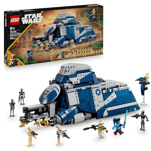 LEGO Star Wars: The Clone Wars MTT der Separatisten in der Schlacht von Felucia - Spielzeug mit Lichtschwert - Kinder Geschenk für Jungen und Mädchen - Modellbau zum Ausstellen und Sammeln - 75435