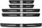 TGYHUJIK 5 pc Car Door Sill Protector for MG ZS 2017-2025 Carbon Fiber Car Scuff Plate Door Edge Protection Tape