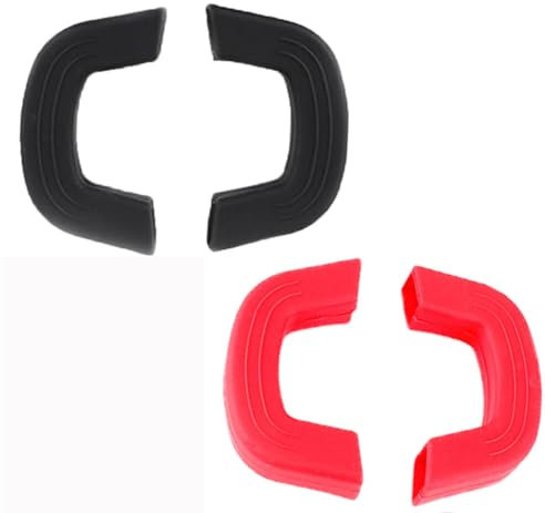 Silikongriffe für Töpfe,4 Stück Topfgriff Hitzeschutz Silikon Topflappen Set Rutschfester Griffschutz für Töpfe Hitzebeständig Assist Griff Halter für Bratpfannen Woks Pfannen