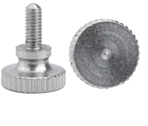 304 Edelstahl M2 5 GB834 Rändelschrauben 5 Stück für effektive Verriegelungslösungen (M2,5x6)