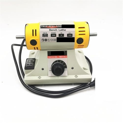 Smerigliatrice per lucidatura, Lucidatrice da banco fai te for lavorazione del legno, gioielli in giada, tornio, motore, rettificatrice, albero flessibile, tubo