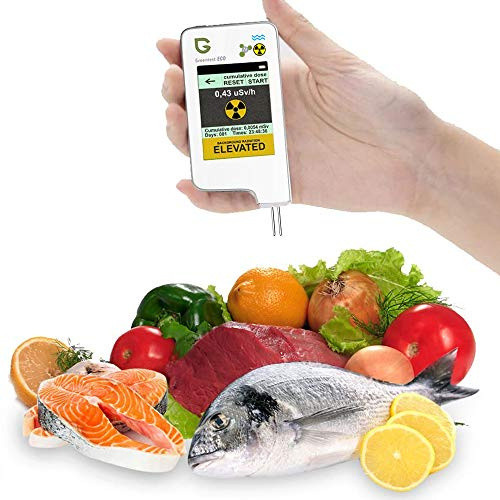 Greentest Eco 5 - Medidor de radiaciones (incluye pescado, TDS, nitrato, Geiger, 6 en 1)