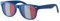 notrash2003 WM Sonnenbrille Fan-Artikel Fußball Brille Flagge Länderflaggen versch. Ausführungen (Frankreich)