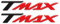 Resin Bike Adhesivos de Moto Compatibles con Yamaha Tmax 2001-2019. Protecciones Scooter de Choques y Arañazos. Par de Adhesivos 3D Resinados 16x2.6 cm - Made in Italy