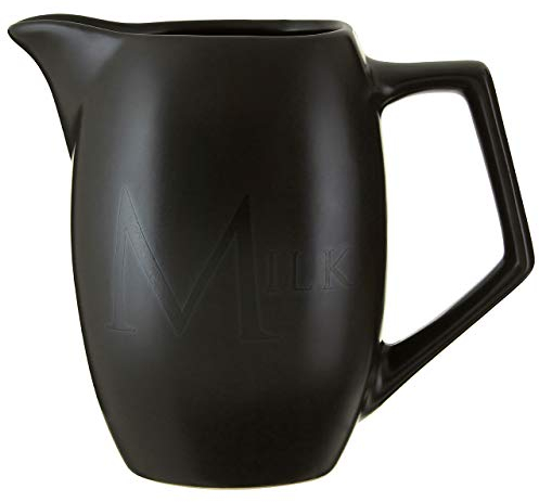 Premier 0721684 Black Text Jug, Ceramic