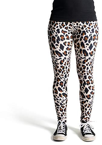 cosey - Leo Line Leggings - Animalprint (Einheitsgröße) - Design D03