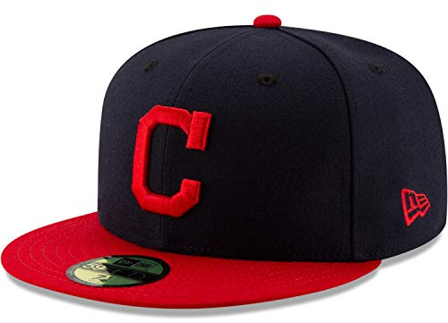 New Era 59Fifty Cap - Authentic Cleveland Indians - 7 1/4