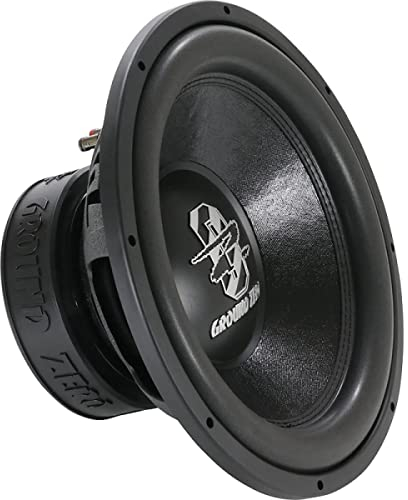 Ground Zero GZRW 38-D2-38 cm Passiv Subwoofer mit 1200 Watt (RMS: 1200 Watt)
