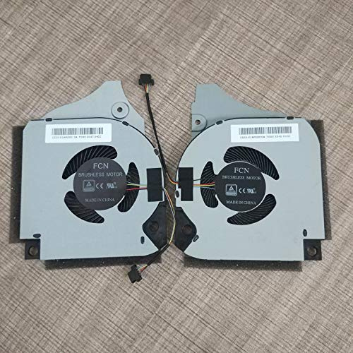 DBTLAP CPU+GPU Fan Compatible For DELL G5-5590 CPU GPU Fan 006KT2 09THTN 12V Cooling Fan FLNK DFSCK221051821 FM0B DFSCK221151811