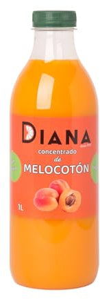 CONCENTRADO DE MELOCOTÓN DIANA | sin azúcar | pack 2 botellas | obtienes 20L