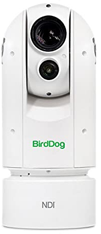 BirdDog Eyes A300 PTZ Kamera in Weiß Gen 2 IP67 Wetterbeständig Full NDI