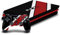 Head Case Designs Offiziell Offizielle EA Bioware Mass Effect N7 Logo Stripes Grafiken Vinyl Haut Gaming Aufkleber Abziehbild kompatibel mit Sony PlayStation 4 PS4 Pro Console & DualShock 4 Controller