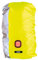 ABUS Regenschutz für Rucksäcke - Lumino X-Urban Cover mit integriertem USB-Rücklicht - wasserdichter & sichtbarer Rucksacküberzug - Gelb/Silber
