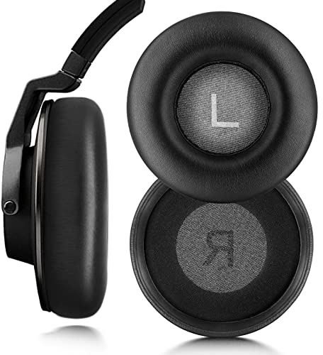 XBERSTAR Ear Pads - Replacement Ear Cushions & Headband for AKG K550, K551, K553, 551 Headphones, Black