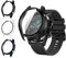 Yisica 3 Piezas Funda para Huawei Watch GT2 46mm, Protector de Pantalla de Vidrio Templado Ultra Thin PC Funda Protectora para Huawei Watch GT2 46mm