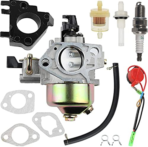ZAMDOE GX390 Vergaser für Honda Motor GX340 GX 390 GX420 420 cc 301 cc 11 PS 12 PS 13 PS Wasserpumpe Rasenmäher Generator Ersatzteile für Greyhound 66492 66555 LF182FD LF188FD