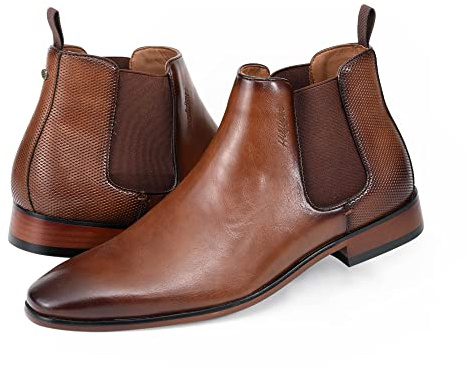Tommy Hilfiger Mens Sesame Boot Medium Brown Burnished 9M