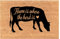 Mats Kokos Fußmatte rutschfest matte Fussmatte für außen & innen Türmatte 40x60 cm Lustige Tierhuhn Kuh Fußmatteschmutziger TürteppichEingangsmatteHaustürVeranda Fußmatte für drinnen und draußen