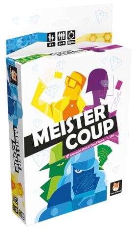Funny Fox, Meistercoup, Familienspiel, Kartenspiel, 3-6 Spieler, Ab 8+ Jahren, 25 Minuten, Deutsch