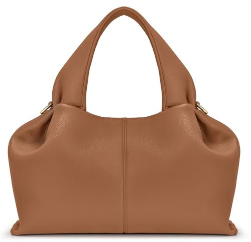 oscaurt Handtasche Damen PU Leder Taschen Kleine Umhängetasche Crossbody Schultertasche Verstellbar Beuteltasche Clutch Everyday Bag