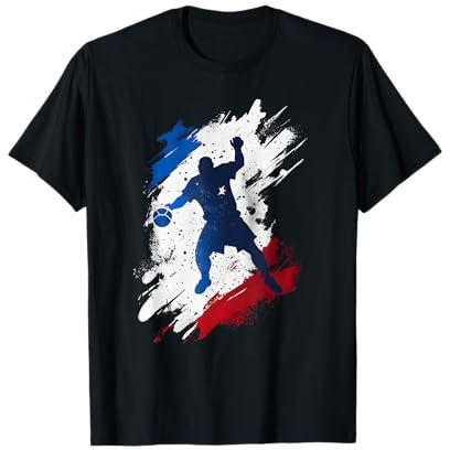Handballeur Frankreich Handball Trikot Geschenk Handball T-Shirt