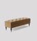 90cm Wide Chesterfield Ottoman Storage Bench With Legs, Box With Storage, End of Bed Bench, Rectangle Footstool (Mink Velvet)