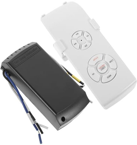 jojofuny Ceiling Fan Lamp Controller Kit Smart Remote Control for Home Settings Timing Fan Light Switch Replacement