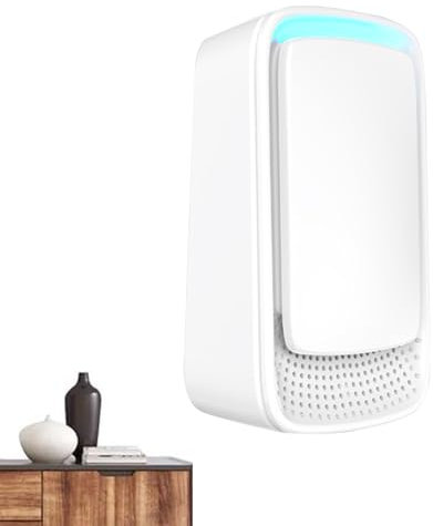 Duvcoywae Purificador de Aire Portátil | Ionizador Compacto - Ionizador Silencioso Y Eliminador De Olores Para Cocina Dormitorio