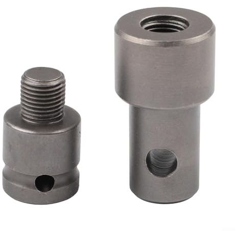 Erdbohrer-Adapter-Werkzeug mit 4 Schnittstellentypen für Schlagschrauber und Bohrmaschinen, die eine stabile Verbindung bieten (D)
