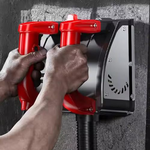 Elektrische Wandhobelmaschine 1180W, elektrische Betonschaufelmaschine 4000 U/min, Spachtel- und Wandhobelmaschine, Heimwerkerwerkzeug for Hobeln von Wänden, Decken und Böden