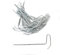 Orchid Nerd Verzinkter Rhizom-Clip für Tontöpfe, 15,2 cm, 10 Stück