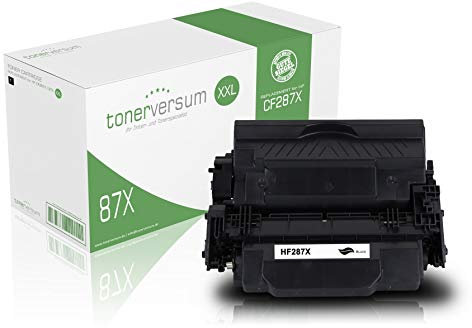 Tonerversum Toner kompatibel zu HP CF287X 87X Schwarz für HP Laserjet Enterprise M506 M506dn M506x M527 M527dn M527f Pro M501dn