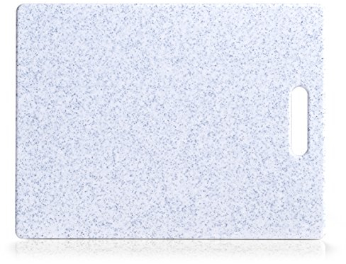 Zeller, tagliere in plastica, Plastica, grigio chiaro, ca. 36,5 x 27,5cm