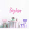 Wall Stickers for bedrooms for girls, Custom Name Wall Sticker, Personalised Wall Decal, Customised Bedroom Wall Stickers, Toy Box Name Stickers, Nursery Wall Art Decor, Kid's Room Decal