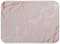 OOOWOW Tapis de séchage à vaisselle en or rose avec texture marbre absorbante et réversible et lavable pour table de cuisine ou comptoir de table en verre 40,6 x 45,7 cm