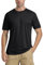 TACVASEN Funktionsshirt Herren UPF 50+ Sportshirt Kurzarm Atmungsaktiv Schnelltrocknendes Tshirt Sommer, Schwarz, L