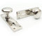 Jones & Grey New York Polished Nickel Chrome Round Knobs Mortice Lock Door Handles on Backplate