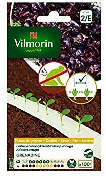 Vilmorin - Ruban graines de Laitue A couper Grenadine