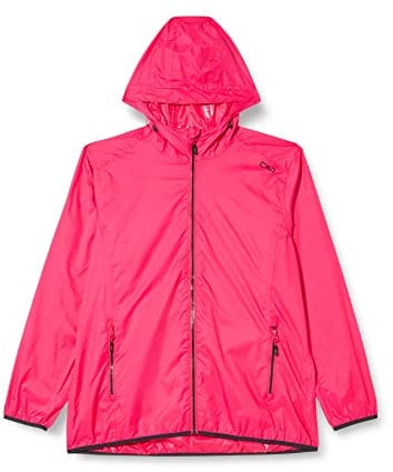 CMP - Damenjacke Rain Fix Hood, Erdbeere, XL