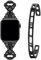 wutwuk Kompatibel mit Apple Watch Armband Silber 46mm 45mm 44mm 42mm 41mm 40mm 38mm Damen mit 18K Vergoldeter Edelstahl Armreif für iWatch Series 10 9 8 7 SE 6 5 4 3 2 1 Mädchen Frauen