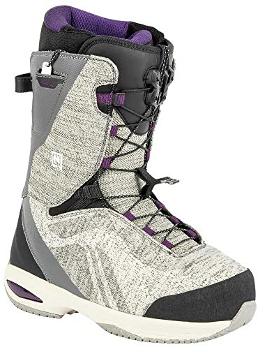 Nitro Ronda TLS Botas de Snowboard, Mujeres, Heather Grey, 270