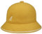 Kangol Stripe Casual Schlapphut Hut Wollhut Filzhut Stoffhut Herrenhut Damenhut (XL (60-61 cm) - gelb)