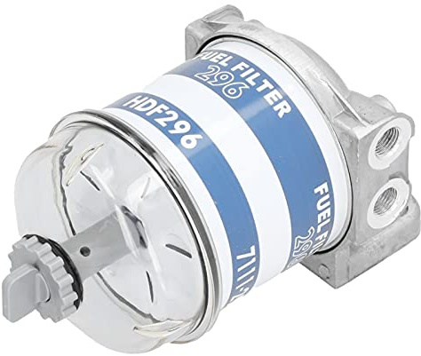 Gruppo filtro carburante, ricambio adatto per 7111 296 filtro Massey Ferguson 133 135 140 145 165 168 175 178