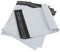 Versandtaschen Plastik25*35CM/30Stück,Versandtaschen Warensendung Versandbeutel Blickdicht Selbstklebend Versandtüten für Kleidung Logistikverpackungen Transport Verpackungskarton Weiß