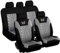 TACCTS 5 Sitzer Universal Sitzbezügesets für Skoda Roomster/Yeti/Yeti Outdoor 5L/5L Facelift 2006-2017 Auto Schonbezüge Auto-Sitzbezug Universal,B