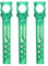 sourcing map 3pcs 4,2 Voyage Tire-bouchon Poche Tire-bouchon Portable Vin Ouvre Plastique Mini Vin Liège Ouvre pour Camping Voyage, Clair Vert