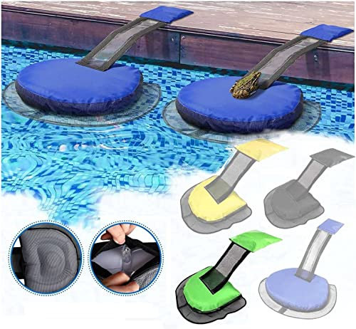 1 pieza de piscina de ayuda de salida para animales, rampa de piscina para mascotas, red de vuelo de piscina pequeña y duradera, herramientas de accesorios de spa para piscina, salvar animales ranas,