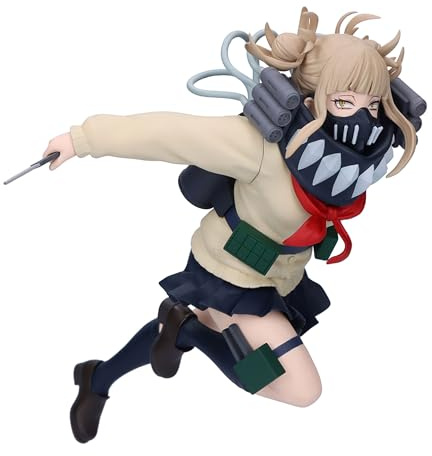 Banpresto Actionfigur Himiko Toga My Hero Academia, The Evil Villains Plus, 11 cm, BP89716P, Mehrfarbig, Sammelfigur, optimal für Anime-Fans