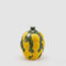 EDG Enzo De Gasperi Vase Zitronen mit Blättern H 19 cm D 14 cm Gelb Grün